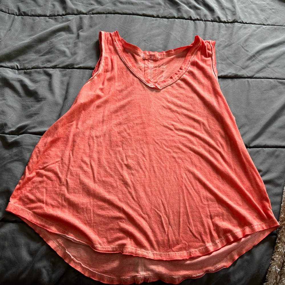 Zenana Deep Coral Tank